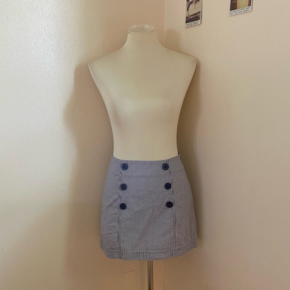 Urban Outfitters Pinstripe Miniskirt